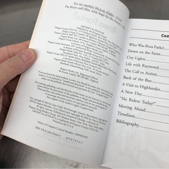 Who Was Rosa Parks? by: Yona Zeldis McDonough, paperback book - Picture 2 of 6